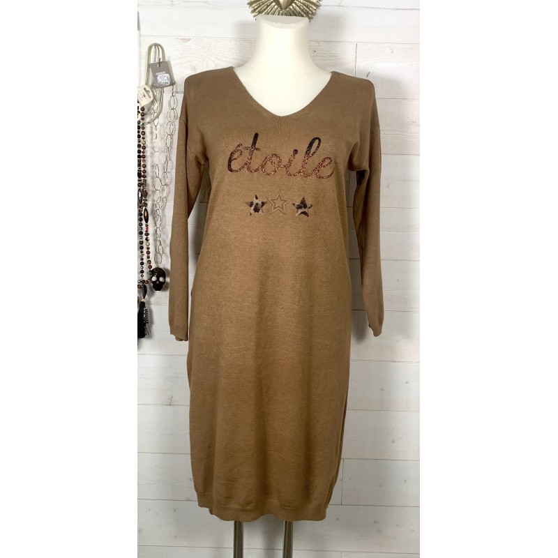 Robe ETOILE camel