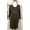 Robe ETOILE chocolat