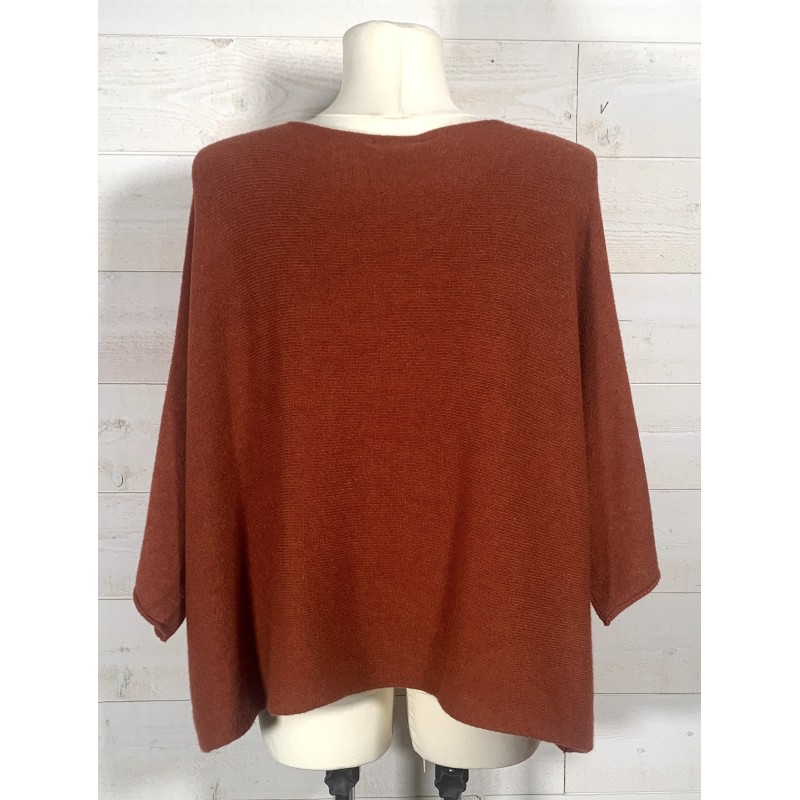 Pull LILI brique