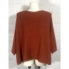 Pull LILI brique