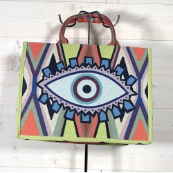 Sac OEIL vert