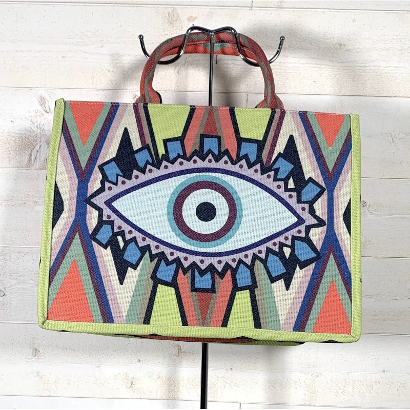 Sac OEIL vert