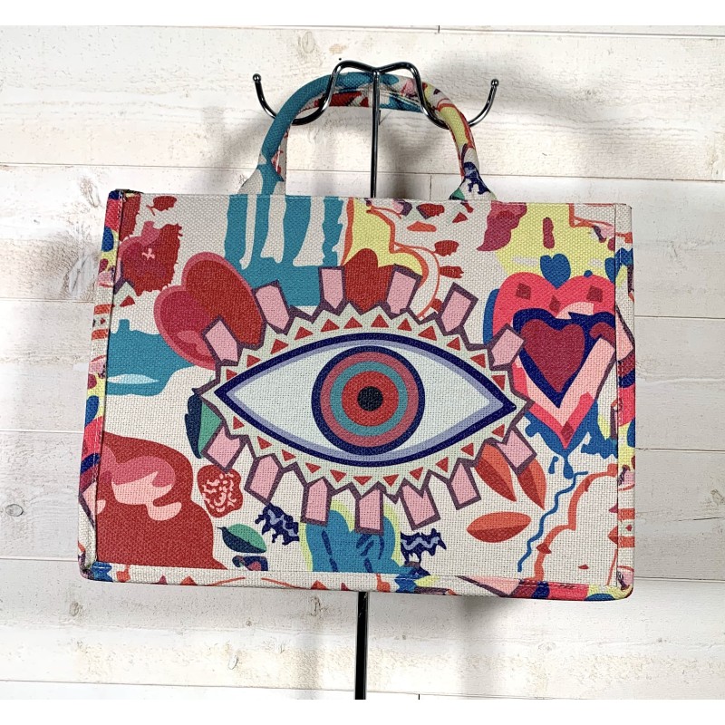 Sac OEIL rose
