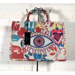 Sac OEIL rose