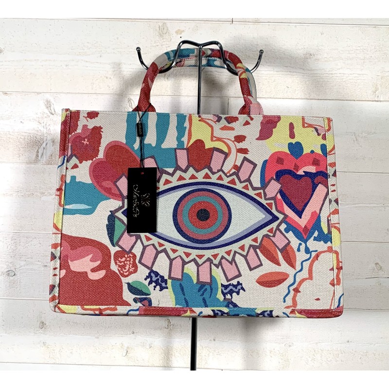 Sac OEIL rose