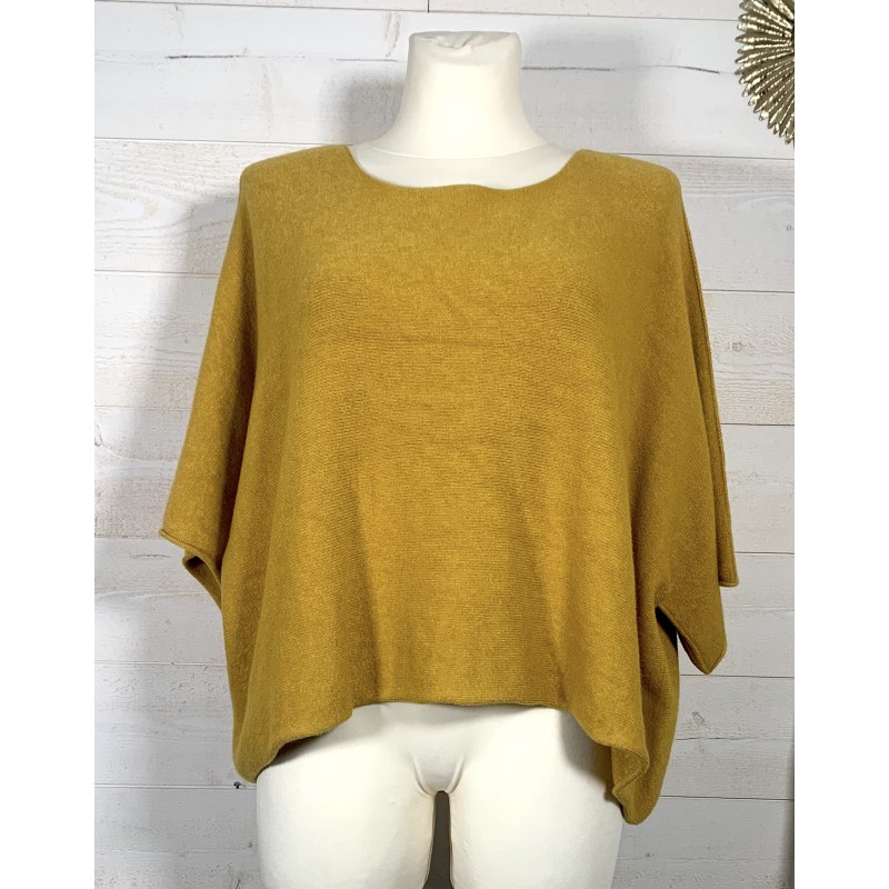 Pull LILI moutarde