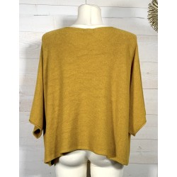 Pull LILI moutarde