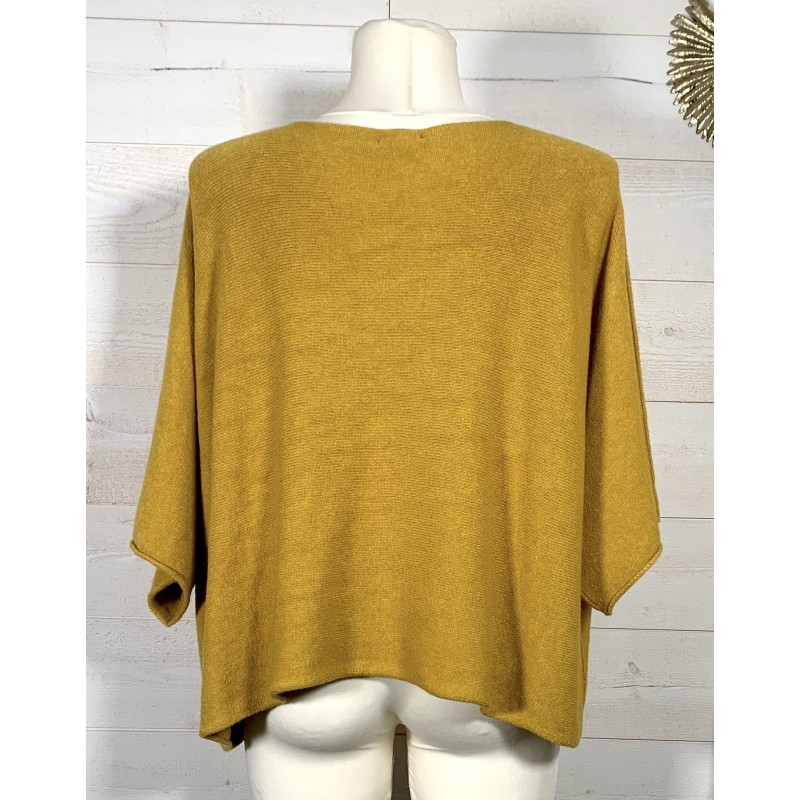 Pull LILI moutarde