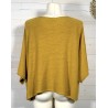 Pull LILI moutarde
