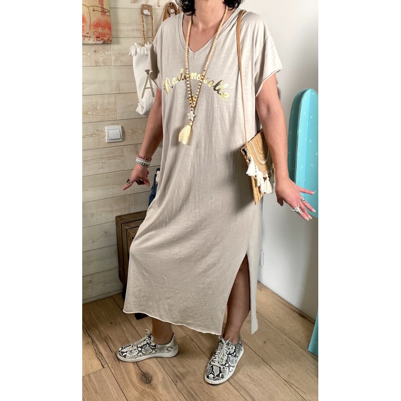 Robe Mademoiselle beige