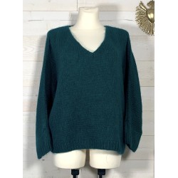 Pull EDEN bleu/vert