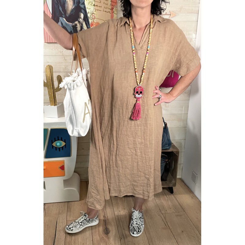 Robe LIN camel
