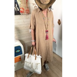 Robe LIN camel