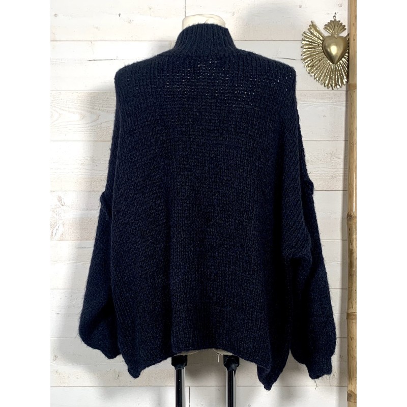 Pull SCOTT bleu nuit