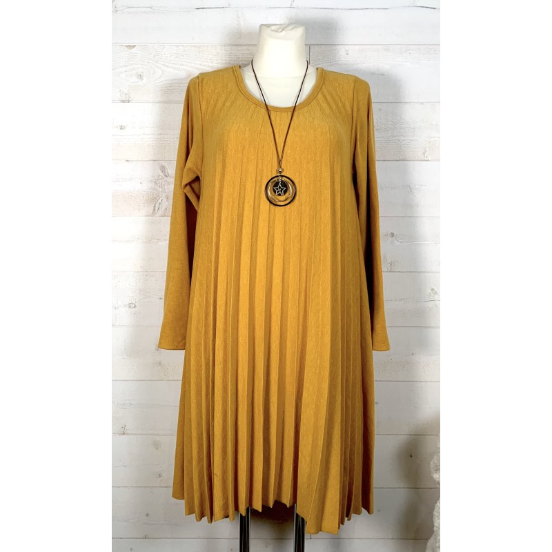 Robe LOU moutarde