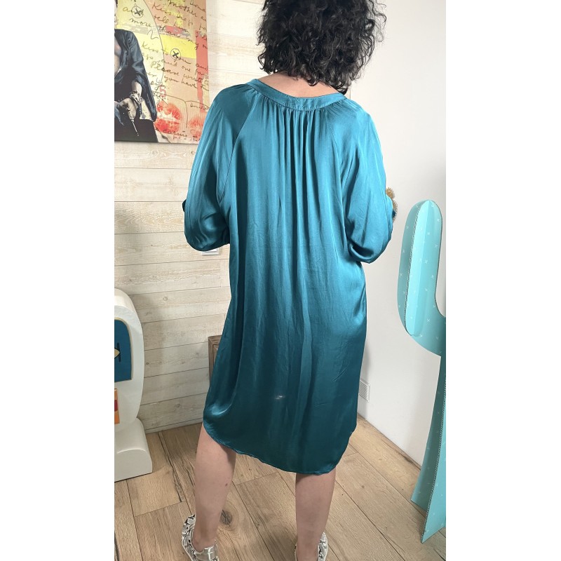 Robe BENE bleu canard