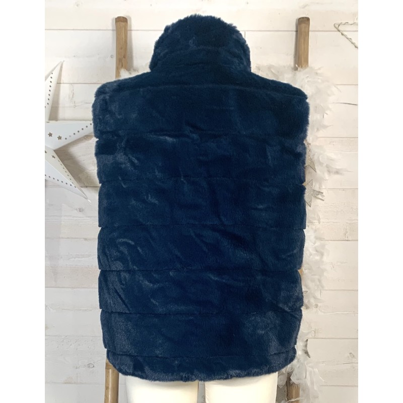 Gilet MADRE bleu