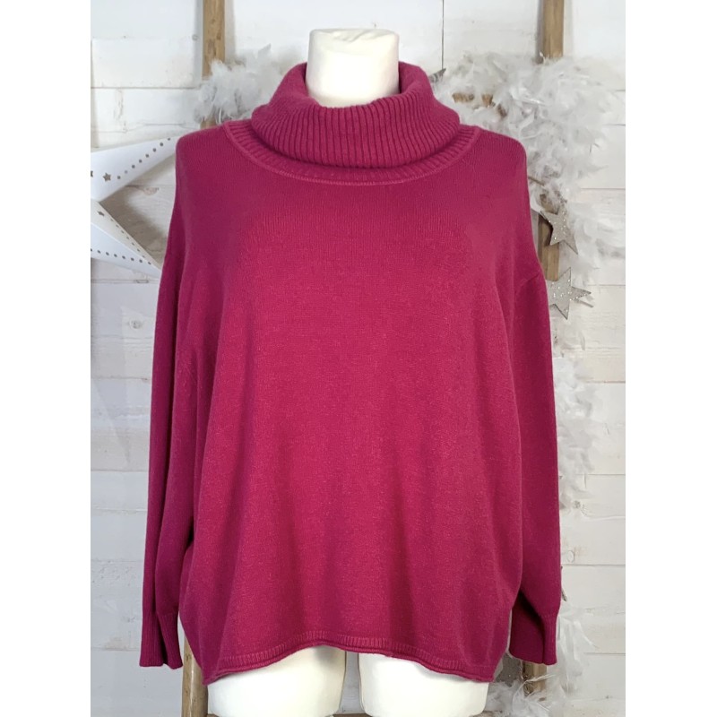Pull PLANET framboise