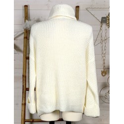 Pull WOMAN écru