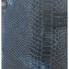 sac cuir croco noir