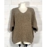 Pull NUAGE marron