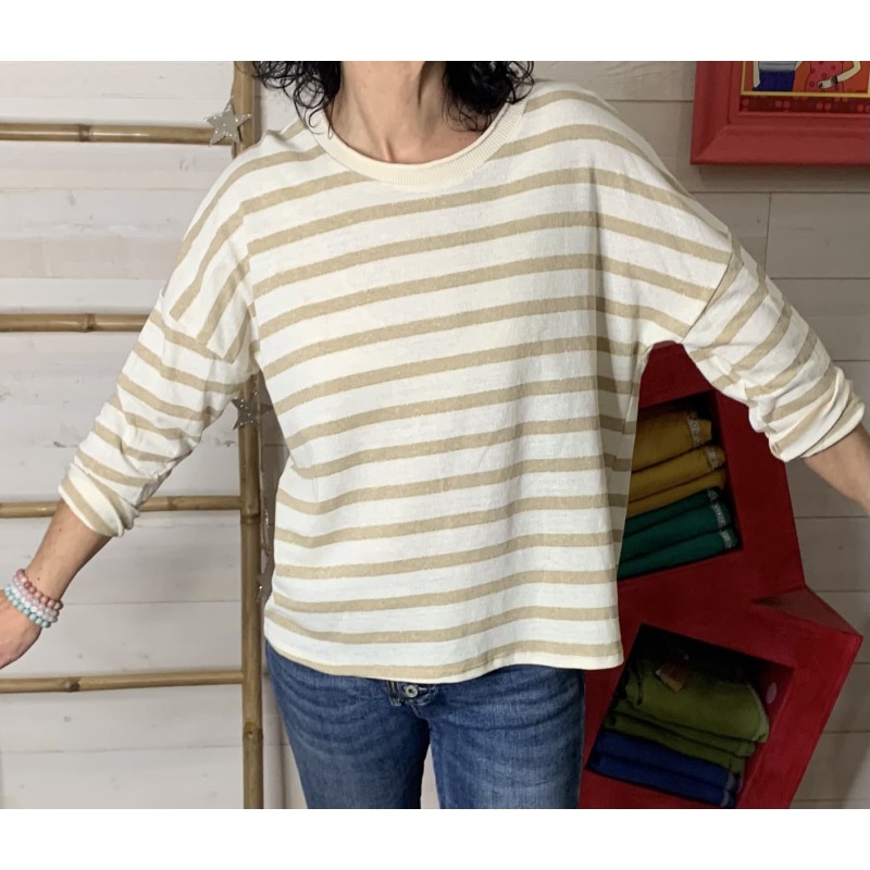 Pull OLA beige