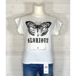 Tee shirt GLORIUS blanc