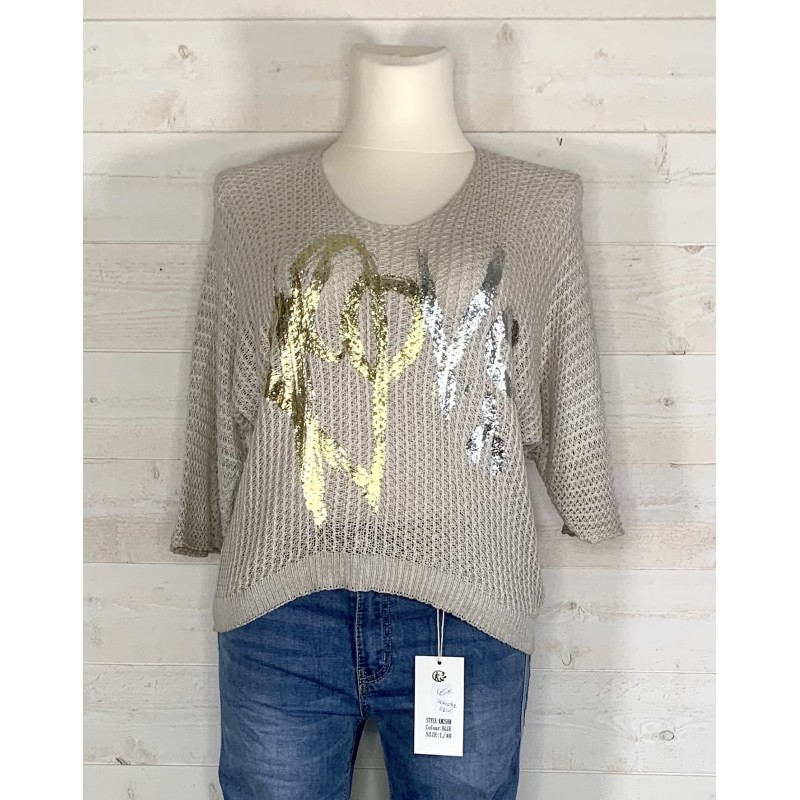 Pull MISS beige