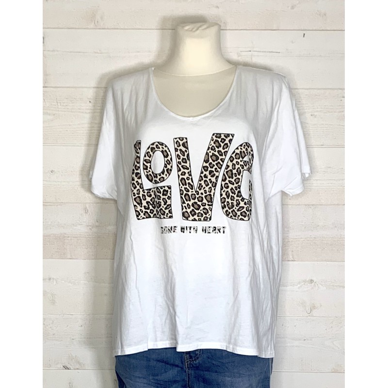 Tee shirt BIANCA blanc