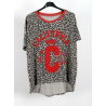 Teeshirt CITY rouge