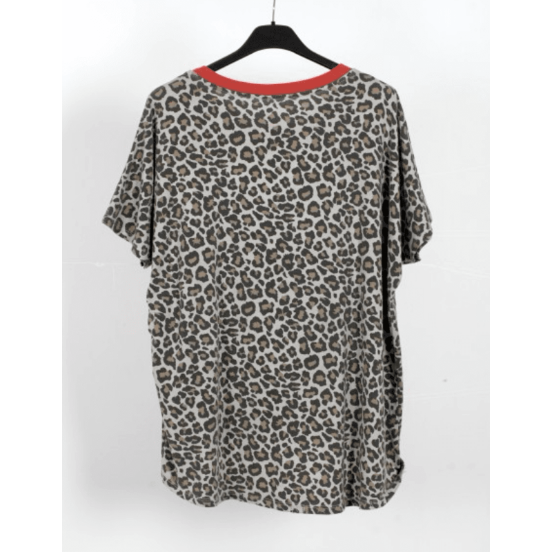 Teeshirt CITY rouge