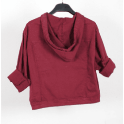 Veste JOHN bordeau