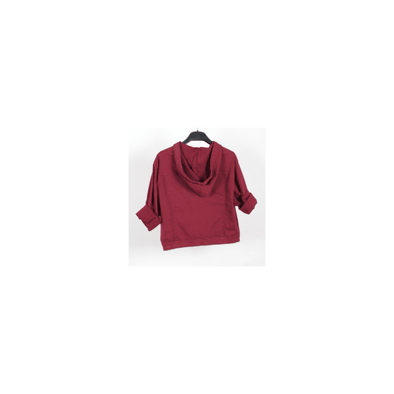 Veste JOHN bordeau