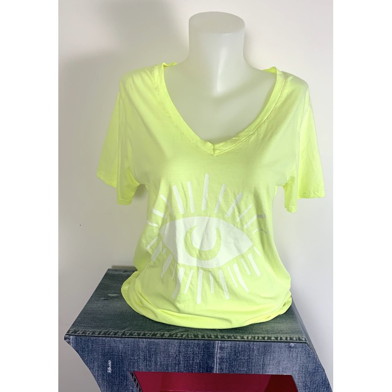 Tee shirt CARLA jaune