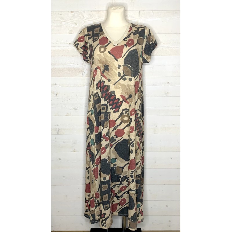 Robe ECLAT bordeau