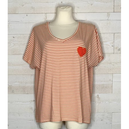 Teeshirt MALO orange
