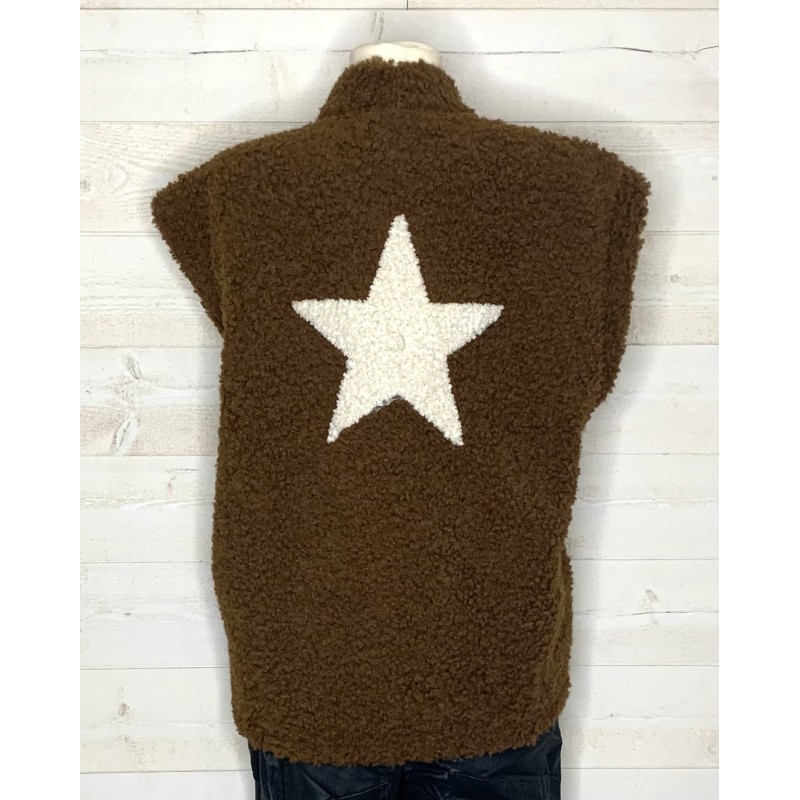 Veste JENNY marron