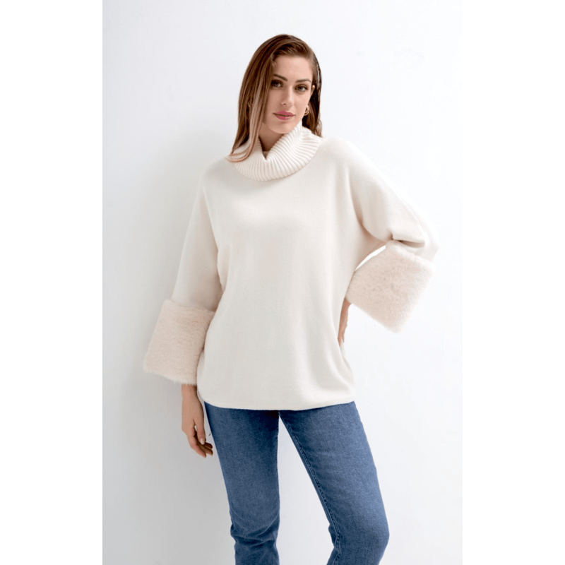 Pull RUSSE blanc