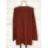 Pull LAURA rouille