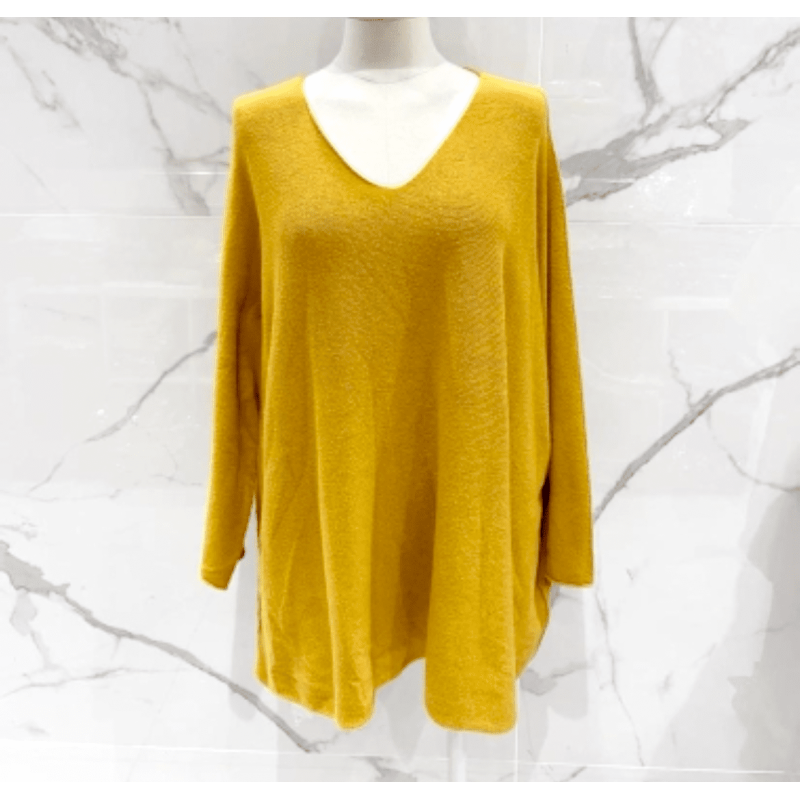 Pull LULU moutarde