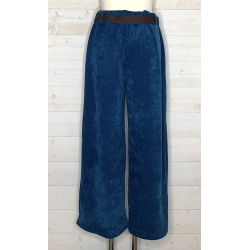 Pantalon VELOURS bleu