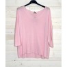 Pull Jojo rose pâle
