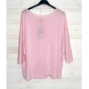 Pull Jojo rose pâle