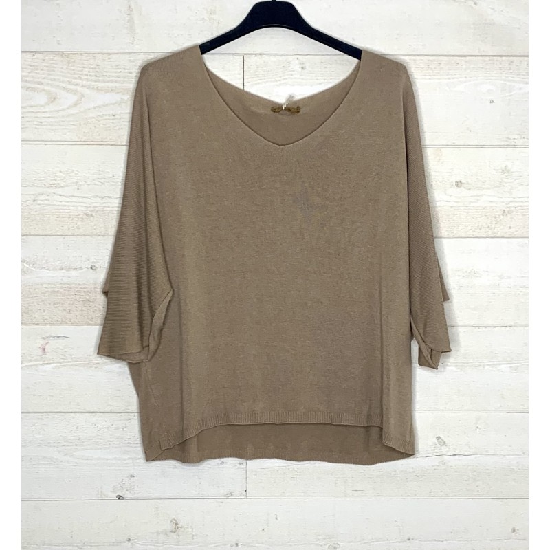 Pull Jojo beige