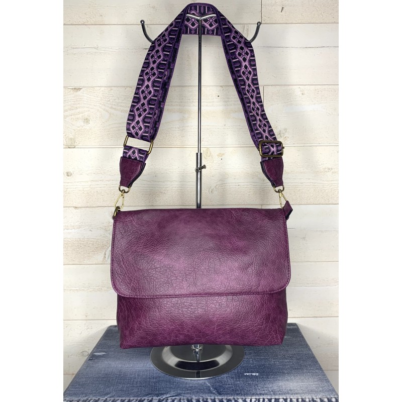 Sac BEAUBOURG prune