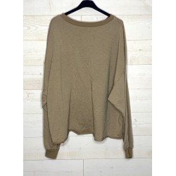 Sweat PEPITA camel