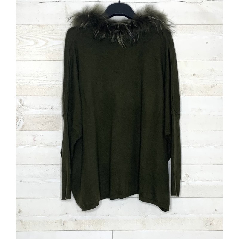 Pull PIL POILS kaki