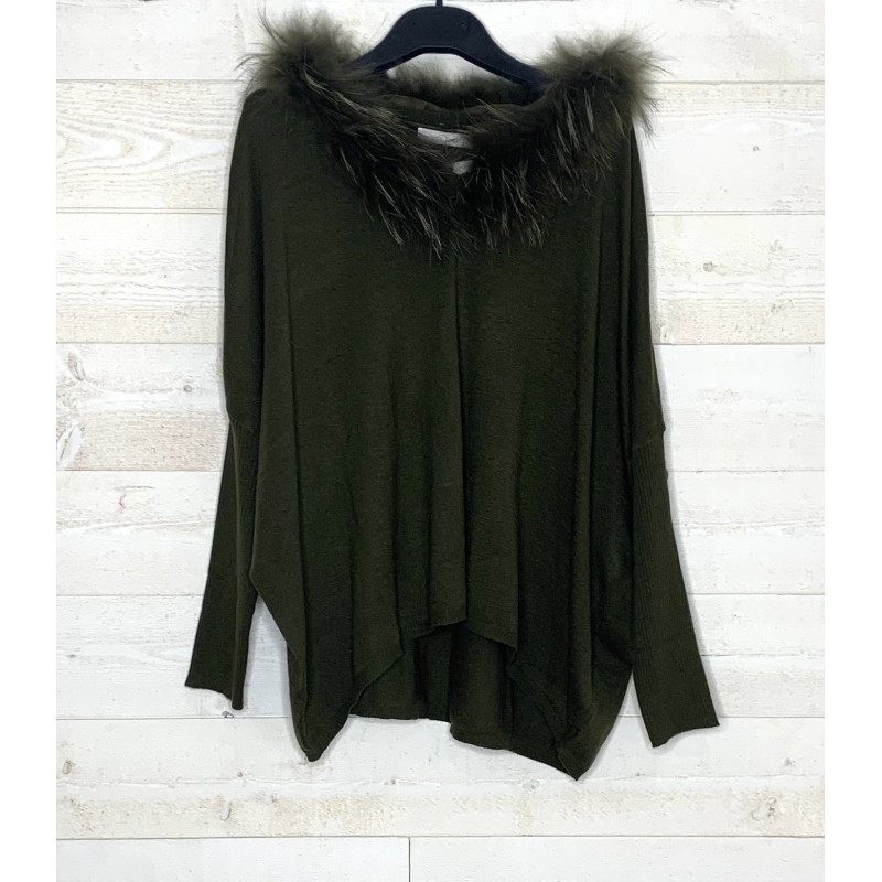 Pull PIL POILS kaki