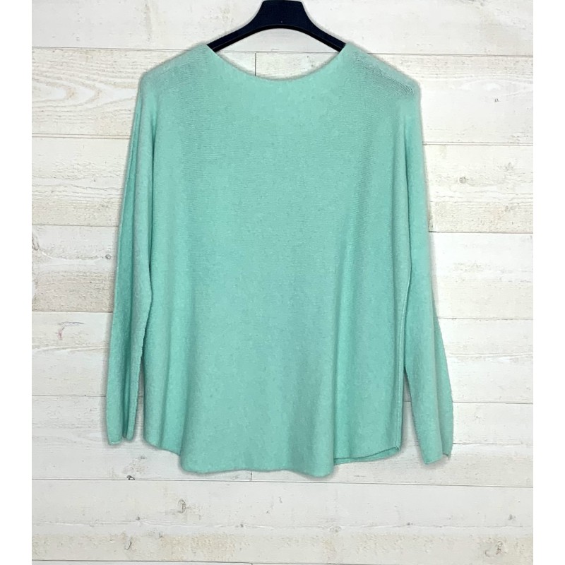 Pull WAVE turquoise