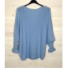 pull COUTURE bleu